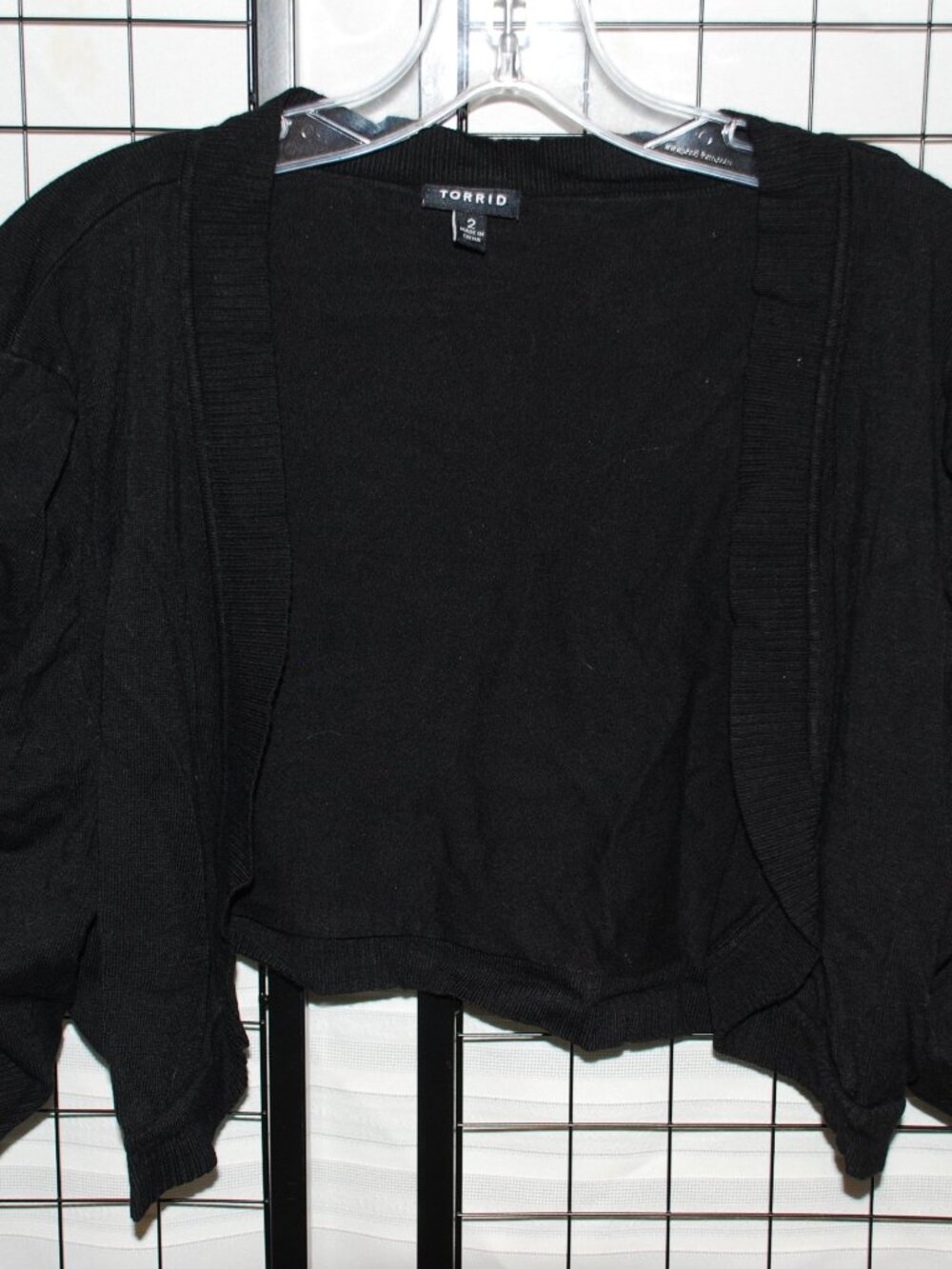 BLACK CARDIGAN